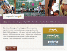 Tablet Screenshot of camprainbowgold.org